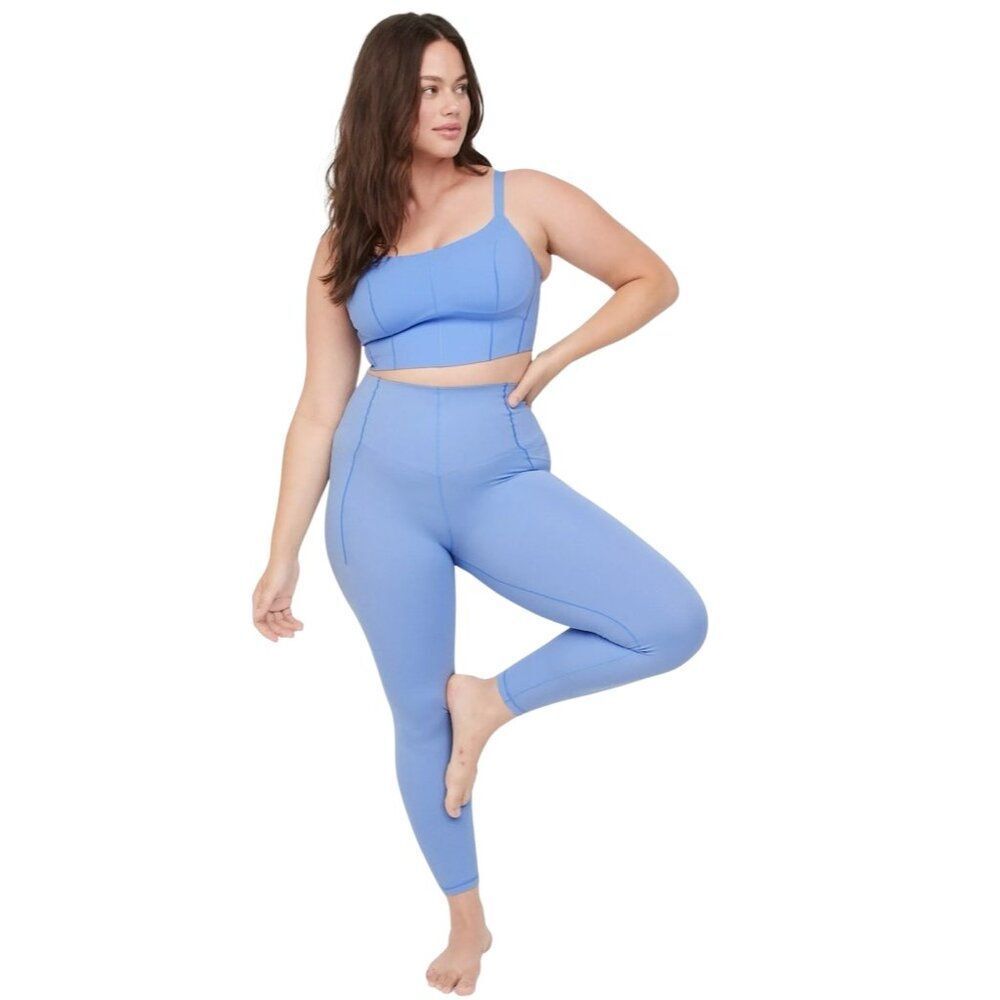 OFFLINE By Aerie Real Me Xtra Hold Up! Pocket Legging Blue Medium